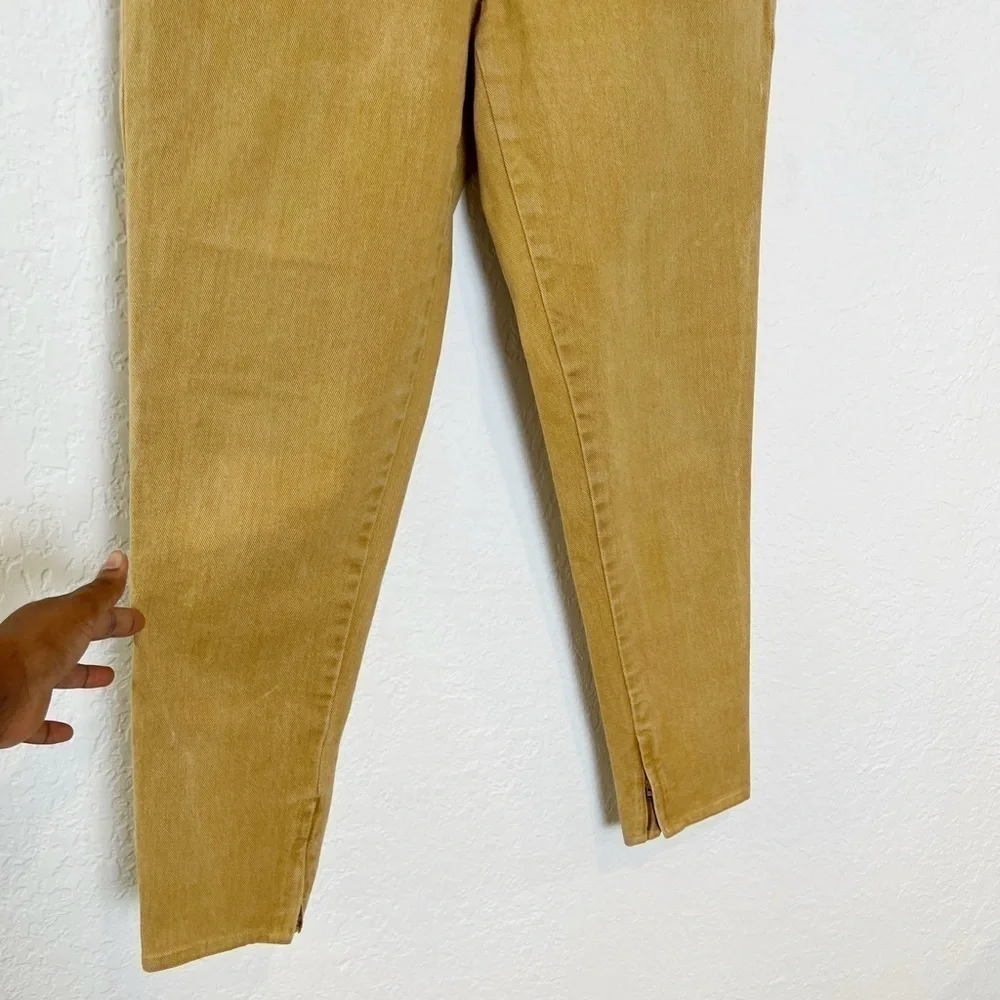 Jil Sander Vintage High Waist Split-hem Jeans